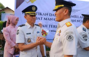 Empat Pejabat Baru Lapas Kelas I Madiun Resmi Dilantik Kakanwil Ditjenpas Jatim