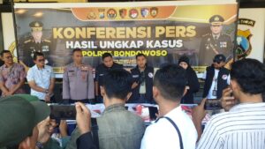 Polres Bondowoso Ungkap Jaringan Narkoba, Lima Tersangka Pengedar Diamankan