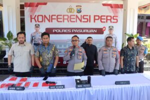 Polres Pasuruan Bongkar Tambang Andesit Ilegal di Purwosari, 5 Orang Jadi Tersangka