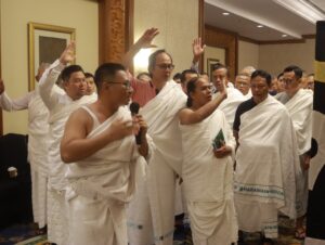 Ratusan Jamaah Jatim Ikuti Manasik Haji , Siap Berangkat ke Tanah Suci