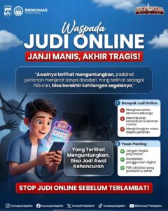 Waspada Jerat Judi Online: Janji Manis yang Berujung Tragedi