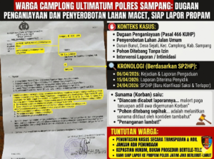 Kecewa Penanganan Kasus Lambat, Warga Camplong Siap Lapor ke Propam Polda Jatim