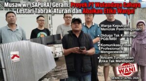 Musawwi Kecam Keras PT Wulandaya: Bisnis di Surabaya Harus Beretika, Jangan Remehkan Warga Terdampak!