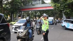 Strategi Kanalisasi Polrestabes Surabaya di 22 Titik Persimpangan Menjelang May Day