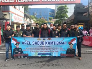 Perkuat Sinergi, Polres Pelabuhan Tanjung Perak Libatkan Elemen Masyarakat dalam Apel Sabuk Kamtibmas