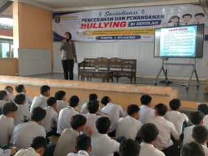 Polsek Geneng Gelar Binluh Anti-Bullying dan Narkoba di SMPN 1 Geneng