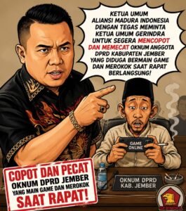 AMI Sampaikan Sikap Tegas Terkait Polemik Anggota DPRD Jember ke Prabowo Subianto