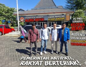 PC PMII Surabaya Geram: Dishub Pilih Bungkam, Persoalan Krusial Kota Terabaikan