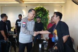 Perkuat Sinergitas, Satgas Humas Ops Damai Cartenz-2026 Gelar Silaturahmi Bersama Wartawan di Timika