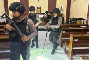 Polres Pasuruan Pastikan Ibadah Kenaikan Isa Almasih Berjalan Aman dan Kondusif