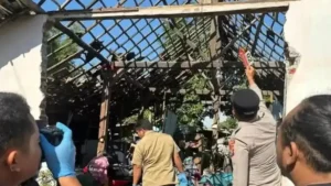 Rumah Hancur Akibat Ledakan Petasan di Nganjuk, Pria Alami Luka Bakar 90%