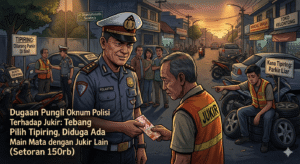 Diduga Tebang Pilih Liputan Tipiring dan Suburkan Pungli Jukir, Kinerja Lantas Polsek Mulyorejo Disorot