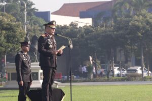 ​Pimpin Upacara Hari Lahir Pancasila 2026, Wakapolda Jatim Bacakan Amanat Kepala BPIP