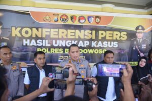 Tindakan Tegas Terukur, Polres Bondowoso Amankan Tersangka Perampokan Berclurit