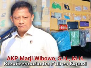 BRAVO! Genderang Perang Berantas Narkoba, Satresnarkoba Polres Ngawi Sita 39,222 Gram Sabu