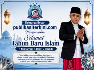 Sambut Tahun Baru Islam, Pimpinan dan Keluarga Besar Publikasiterkini.com Sampaikan Ucapan Selamat