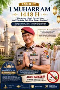 Sambut 1 Muharram 1448 H, Kasatresnarkoba Polres Pelabuhan Tanjung Perak Ajak Masyarakat Perkuat Iman dan Jauhi Narkoba