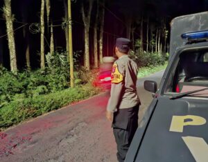 Antisipasi Kriminalitas, Polsek Candipuro Gencarkan Patroli Blue Light Malam Hari