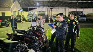 Polres Mojokerto Kota Amankan 80 Pemuda Konvoi, 1 orang Kedapatan Bawa Sajam