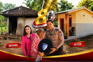 Polres Sumenep Resmikan Bedah Rumah Warga Tak Layak Huni, Wujud Kepedulian Polri di Hari Bhayangkara Ke-80