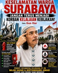 Keselamatan Warga Surabaya Jangan Terus Menjadi Korban Kelalaian Kebijakan