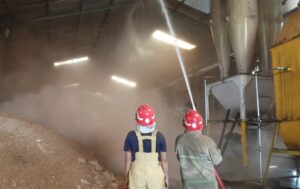 Kebakaran Melanda Pabrik Kayu PT Multi Pratama Wijaya Gresik, Damkarla Padamkan Api dalam 2,5 Jam