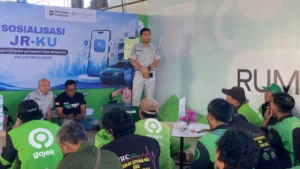 Driver Ojol Dilatih Lapor Kecelakaan Lewat JRku, Jasa Raharja Target Turunkan Fatalitas di Surabaya