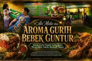 Air Mata dan Aroma Gurih Bebek Guntur, Kisah Getir Pasutri Asem Rowo Menjemput Takdir Berbuah Manis