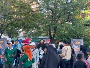Densus 88 AT Polri Ajak Warga Tolak Radikalisme dan Bullying Lewat Kampanye Edukasi di Car Free Day Makassar