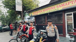 Patroli Perintis Presisi Samapta Polres Lumajang Antisipasi Kriminalitas Jalanan di Jam Rawan Sore