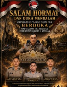 Satresnarkoba Polres Pelabuhan Tanjung Perak Berduka atas Gugurnya Tiga Pahlawan Pemberantas Narkoba di Katingan