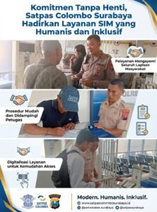 Satpas SIM Colombo Surabaya Teguhkan Komitmen Pelayanan Prima, Humanis, dan Bebas Calo