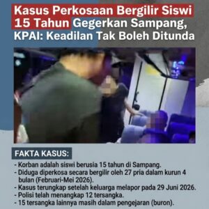 Tragedi di Sampang! 27 Pria Diduga Perkosa Remaja 15 Tahun, KPAI Desak Polisi Bertindak Cepat