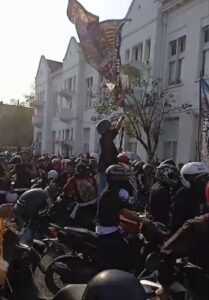Polrestabes kerahkan 1.839 personel gabungan untuk amankan aksi damai Komunitas Arus Bawah PSHT Jatim di dua titik