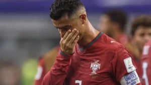 Gol Merino di Injury Time Akhiri Mimpi Terakhir Ronaldo di Piala Dunia