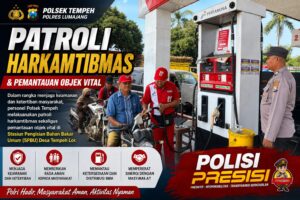 Polisi Pantau SPBU Tempeh Lor, Antisipasi Antrean dan Kelangkaan BBM