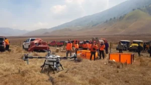 BPBD Malang: Angin Kencang dan Vegetasi Kering Bikin Api di Bromo Sulit Dipadamkan