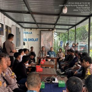 Polres Pelabuhan Tanjung Perak Hadirkan Program POLIRAN, Fasilitasi Pencari Kerja ke Pelni Logistic