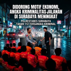 Modus Rantai Dipotong Hingga Pagar Dipanjat, Polrestabes Surabaya Beberkan Detail 157 Kasus Kejahatan