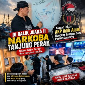 Raih Juara II di Polda Jatim, Satresnarkoba Tanjung Perak Andalkan Strategi Taktis Bongkar Jaringan Narkoba