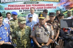 Karhutla Mereda, Polda Riau Siapkan 260 Plang Cegah Kebakaran Berulang